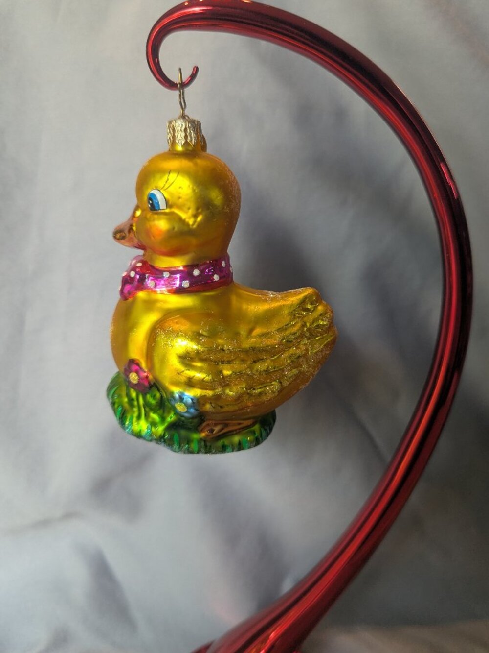 Christopher Radko Duck Delight #10-10067 Retired Easter Spring